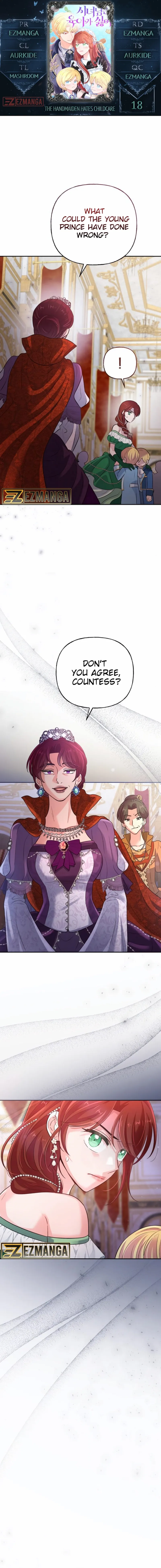 The Handmaiden Hates Childcare Chapter 18 page 0