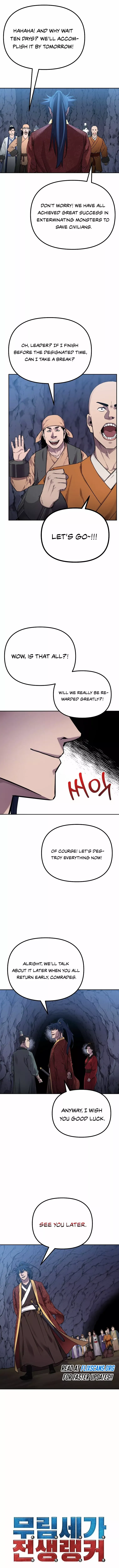 The Previous Life Murim Ranker Chapter 110 page 1