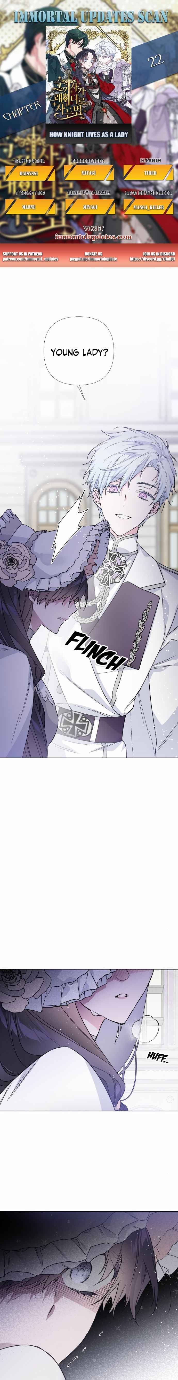 The Way That Knight Lives As a Lady Chapter 22 page 0