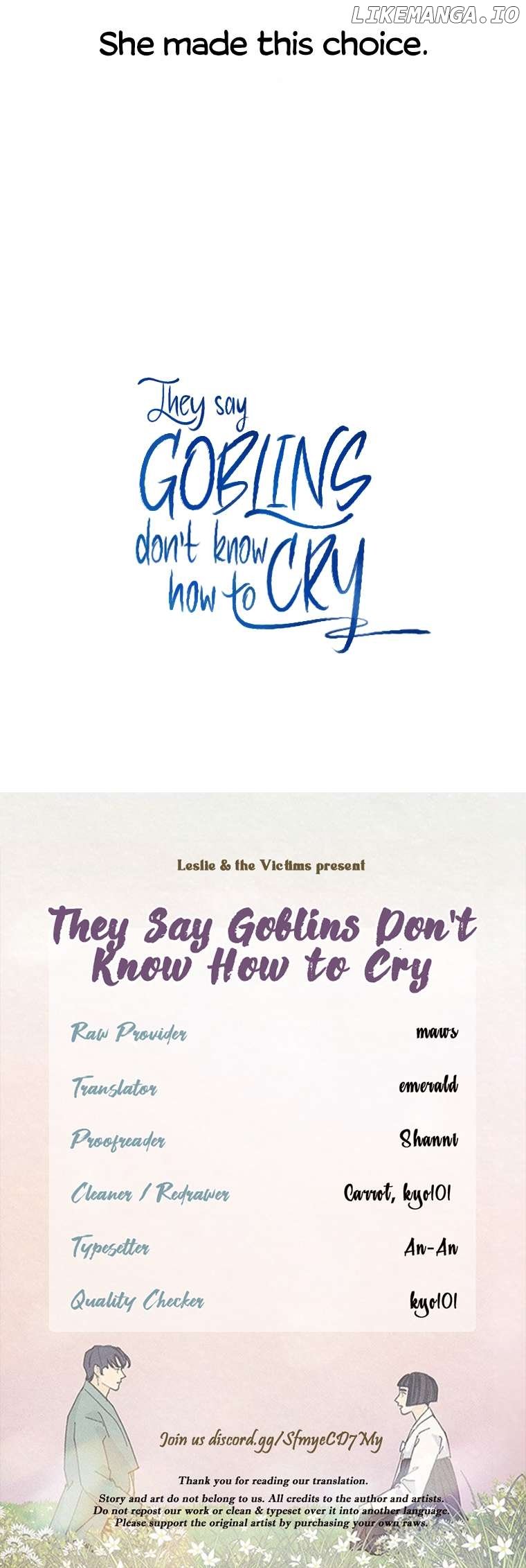 They Say Goblins Don’t Know How to Cry Chapter 9 page 57