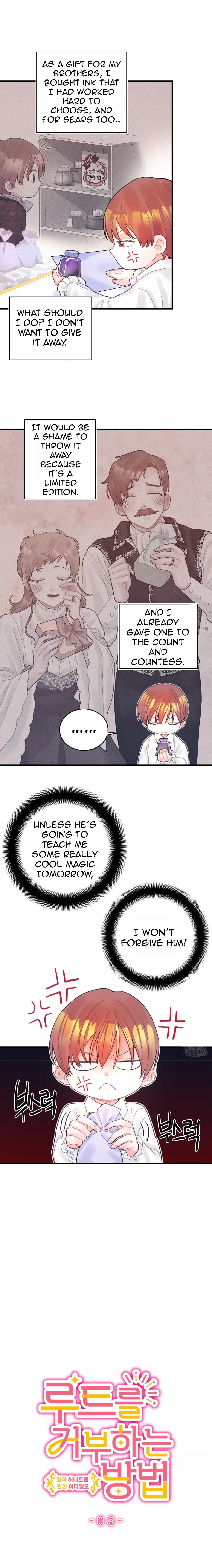 To deny the route Chapter 8 page 8