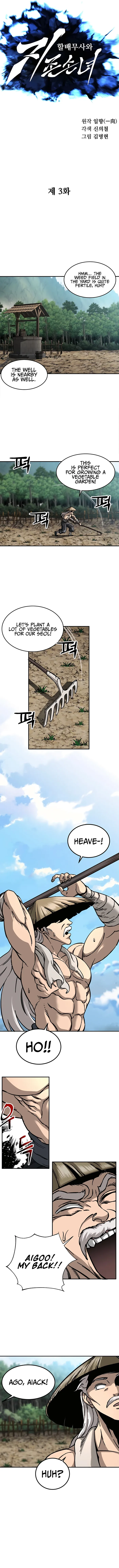 Warrior Grandpa and Grandmaster daughter Chapter 3 page 8