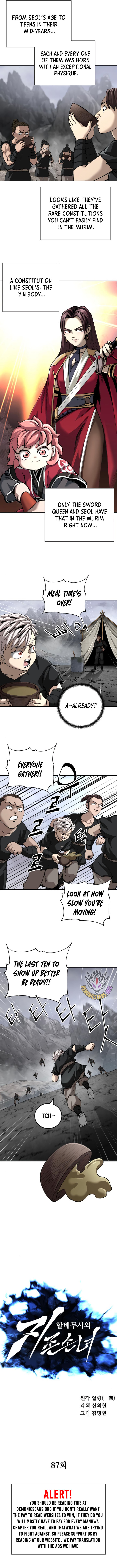 Warrior Grandpa and Grandmaster daughter Chapter 87 page 1