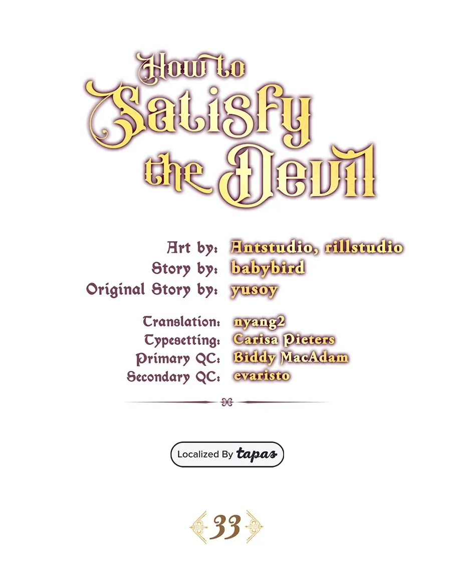 Ways to Satisfy a Devil Chapter 33 page 0