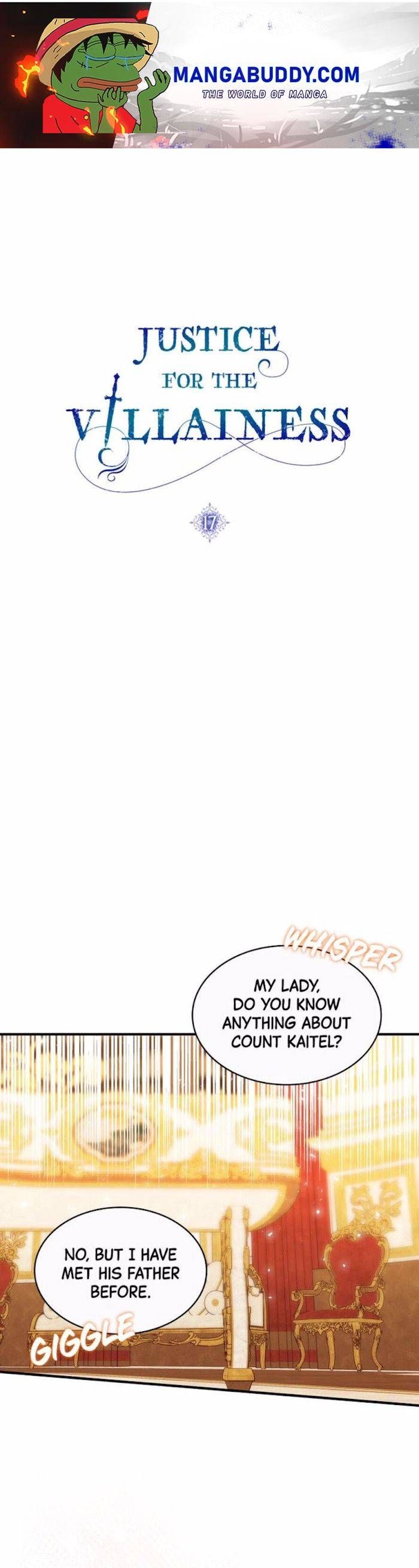 Why Would a Villainess Have Virtues? Chapter 17 page 0